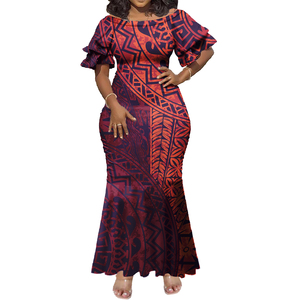 <span class=keywords><strong>Abiti</strong></span> <span class=keywords><strong>da</strong></span> Donna <span class=keywords><strong>Taglie</strong></span> <span class=keywords><strong>Forti</strong></span>, Vestito Hawaiano alla Moda, Abito Samoano, Abbigliamento in Stile Isola, Elegante Abito Lungo <span class=keywords><strong>da</strong></span> <span class=keywords><strong>Sera</strong></span> - Product Image 2