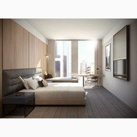 Fournisseurs de meubles de chambre à coucher en bois modernes Hilton Design - Ensemble de chambre à coucher