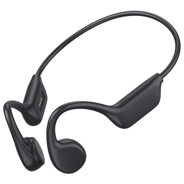 Sports Swimming IPX8 Waterproof Bone Conduction Headphones for Type-C Charging Built-in 32GB LED Battery Indicator