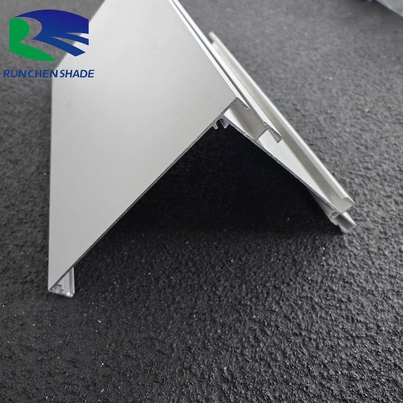 Built In Vertical Jalousie Aluminium Sunscreen