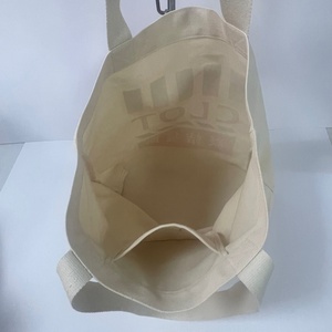 ถุงผ้าแคนวาสขนาดใหญ่เป็นมิตรต่อสิ่งแวดล้อมรีไซเคิลได้นำกลับมาใช้ใหม่ได้พิมพ์โลโก้ออกแบบได้ตามต้องการ100% การ์ตูนผ้าฝ้าย - Product Image 5