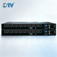 Conmutador de Matriz VGA de 4 Puertos, Matriz de Video VGA de 4 Entradas y 4 Salidas