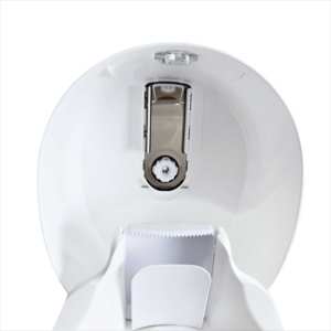 Dispensador de Papel Higiénico de Rollo Jumbo de Plástico Blanco y Negro para Montar en la Pared, Fabricado en México, Uso Comercial, GL-220 - Product Image 4