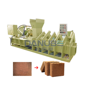 Machine de fabrication de briques de coco en fibre de coco, compresseur hydraulique pour la production de blocs de tourbe de coco - Product Image 1
