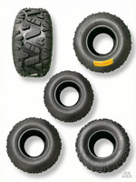 Nouvel ensemble roue et pneu tubeless 18x9.50-8 19X700-8 pour VTT, quad, remorque, tondeuse, kart, chariot de jardin