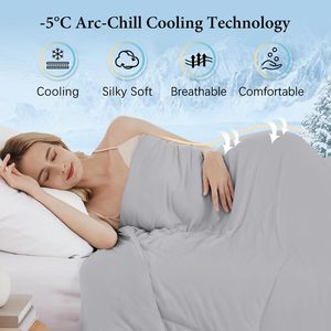 Tất cả các mùa siêu mềm ánh sáng màu xám làm mát chăn làm mát Nhẹ Mùa Hè <span class=keywords><strong>Comforter</strong></span> Nữ Hoàng Kích thước - Product Image 3