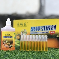Appât liquide de 2 ml pour mouches des fruits, leurre pour mouches des fruits orientales, attractif pour vergers, grenades et agrumes