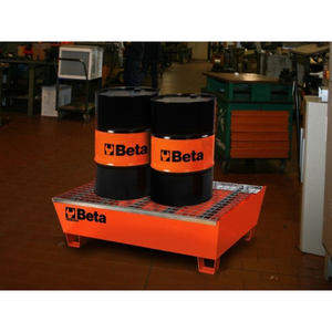 Tanque de recolección de acero Beta 1889N para contención de líquidos, capacidad de 200lt - Product Image 4