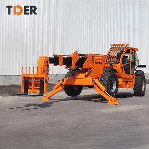 آلة مناولة عن بعد 4 طن 5 طن 14 متر 18 متر ارتفاع الرفع 4wd 4x4 عجلة محرك تلسكوبي رافعة شوكية رافعة شوكية - Product Image 5