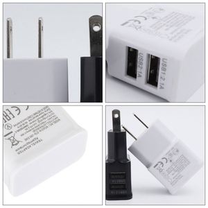 2025 US Travel <b>Plug</b> <b>Adapter</b> White Color Mini Pocket Size Portable 1A Dual <b>USB</b> <b>Adapter</b> for Sale - Product Image 5