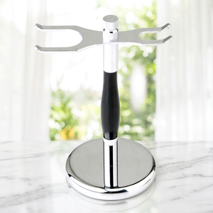 Madhav Metal Industries Modern Brass Shaving Razor Stand & <b>Straight</b> Razor Holder with Washable Design for Grooming - Product Image 2