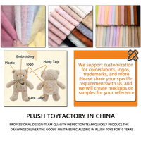 Peluche pour machine à griffes, 8 pouces, mini, douce, premium, assortiment varié, fabriquée en usine, personnalisable, très populaire, vente en gros