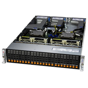 Supermicro Hyper A + เซิร์ฟเวอร์ AS -2125HS-TNR 2U Hyper พร้อม24 hot-swap 2.5 "<span class=keywords><strong>AMD</strong></span> epyc 9004/9005 Series <span class=keywords><strong>Server</strong></span> - Product Image 3