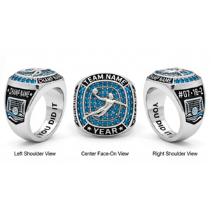 Custom Water Polo Championship <b>Ring</b> 925 Sterling Silver Winner Team moissanite OEM ODM Wholesale Jewelry fully personalized - Product Image 1
