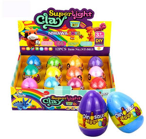 กล่องโชว์ดินปั้น 12 สี มินิเอッグ ซอฟท์เคลย์ - Product Image 2