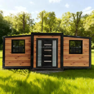 Nhà Máy Giá Modular prefab nhà 2 3 phòng ngủ sang trọng gấp Tiny nhà 20ft 40ft đúc sẵn mở rộng container nhà - Product Image 1