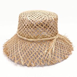 Nouvelle Tendance Estivale : Chapeau Bob Femme Creux en Paille de Raphia, Idéal pour la Plage, les Vacances et les Tenues de Voyage - Product Image 6