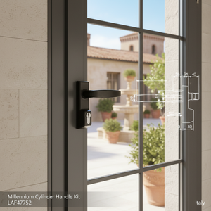 Kit Maniglia Cilindrica Millennium LAF47752 per Accessori Porte e Finestre Italia - Product Image 3