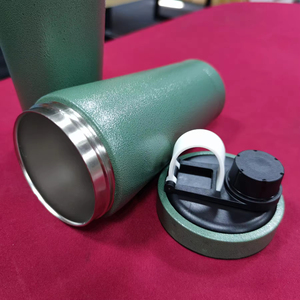 Botol Minuman Olahraga OEM Protein <span class=keywords><strong>Shaker</strong></span>, Botol Air Logam Stainless Steel dengan Tutup - Product Image 5