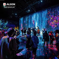 Escenas Virtuales 3D LED ALSON: Pantalla LED de Alto Brillo P2.6 para Interiores, Inmersiva, para Salas de Exposiciones