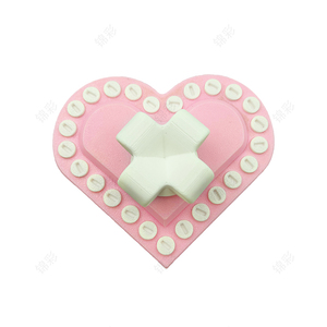 Caja de Plástico con Forma de Corazón para Bromas, Caja Sorpresa Decorativa, Ideal para Regalos de Broma y Cumpleaños - Product Image 2