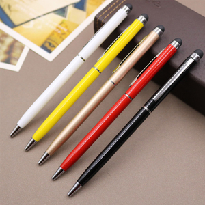 Bolígrafo con Pantalla Táctil y Logotipo, Bolígrafos Finos Promocionales para Regalo - Product Image 3