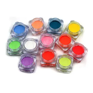 Private Label Neon Rainbow Eyeliner Gel Augen-Make-up auf Wasserbasis mit benutzer definiertem Logo für chemische Inhaltsstoffe zur Verbesserung der Augenbrauen