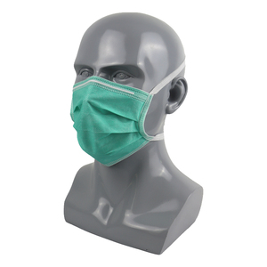 Atar en la cabeza Loop Medical <span class=keywords><strong>Dental</strong></span> Consumibles Nivel 2 3 Azul Verde Personalizado 3 capas Mascarilla quirúrgica desechable con 510K - Product Image 3