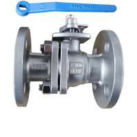 Vanne à boisseau sphérique à bride ANSI Q41F-150LB avec traitement thermique FRAS et tige anti-éclatement à boisseau sphérique solide