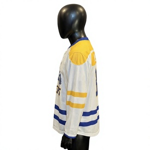 Camiseta de Hockey sobre Hielo para Hombre, Personalizada, de Verano, con Bloques de Color, Impresión por Sublimación, Logotipo Personalizado, Alta Calidad, Venta al Por Mayor - Product Image 6