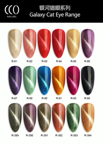 개인 라벨 젤 폴란드어 새로운 색상 네일 용품 젤 폴란드어 황금 고양이 눈 젤 - Product Image 5