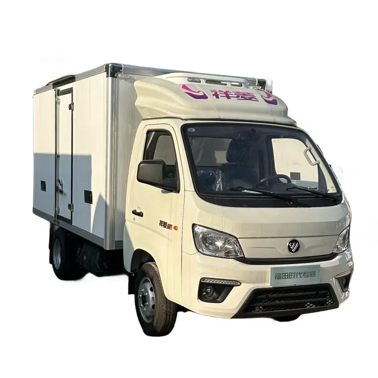 Çin fabrika fiyat Mini Forland 4x2 2ton Van kargo kamyon satılık