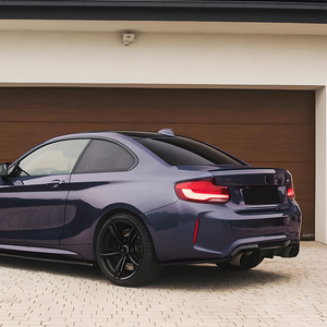 Amp-Z <b>Rear</b> <b>Spoiler</b> Lip For Bmw M2 F87 2016-2021 Carbon Fiber Texture Matte Finish Tuning Style Body Kit - Product Image 3