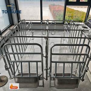Système d'alimentation automatique pour porcelets, <span class=keywords><strong>lit</strong></span> <span class=keywords><strong>de</strong></span> maternité robuste pour porcs, enclos <span class=keywords><strong>de</strong></span> nurserie pour élevages – Solution complète - Product Image 1