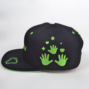 2026 pas cher plat Snap Back Hip Hop chapeaux personnalisé blanc <span class=keywords><strong>Snapback</strong></span> Cap - Product Image 2