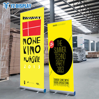 Buiten Hotsale Reclame Display Stand Roll Up Banner Stand Yz Display Display Apparatuur Nieuwe Aluminium 85*40*27cm * YZ-RB-002