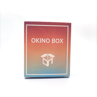 Boîte cadeau de luxe personnalisée pour bougies, emballage holographique avec insert