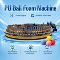 Machine à mouler les éponges en polyuréthane pour la fabrication de balles, machine à injecter du polyuréthane moussant pour jouets