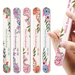 Juego Profesional de Limas de Uñas de Doble Cara, Esponja de EVA para Pulir, Grano Personalizado, Herramienta de Manicura y Pedicura - Product Image 1