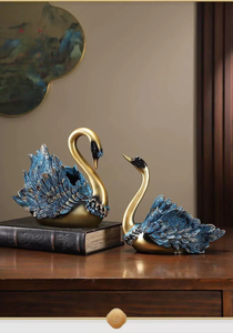 Hete Verkoop Hars Ganzenvormig Ornament - Product Image 5