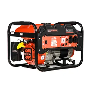 Bison Maker 220V 170F 3 Phrase 7Hp 3Kva 3000W Backup Gasoline Generator For Engineering