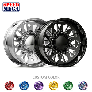 Rines Forjados Beadlock para Camioneta, Rines de 17, 18, 19 y 20 Pulgadas, 5x120.65, Delanteros y Traseros, Negros Fresados, de 2 Piezas, de Aleación, para Carreras de Drag - Product Image 4