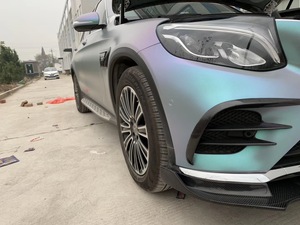 Lèvre avant en Fiber de carbone Style Fd Spoiler avant Fibre de menton Modèle sportif pour <span class=keywords><strong>Mercedes</strong></span>-Benz W253 Glc260 Glc300 Glc43 <span class=keywords><strong>Amg</strong></span> 16-19 - Product Image 3