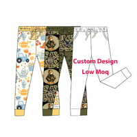 Pantalon de jogging en bambou personnalisé à faible MOQ, respirant, taille élastique avec cordon de serrage, pour adultes et enfants, décontracté, pour l'été