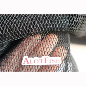 high quality 210D/4 5mm small mesh fishing net polyester multifilament knotless fish nets