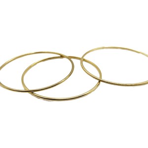 Ba cuộc sống ba thế giới Vòng đeo tay vòng tròn đơn giản Retro Hồng Kông phong cách tối giản ánh sáng sang trọng - Product Image 4