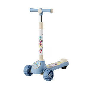Trottinette Enfant 3-en-1 avec Musique et Lumières, Roues Clignotantes en PU, Siège Inclus, pour Garçons et Filles, à Partir de 3 Ans – Approvisionnement Direct Usine - Product Image 6