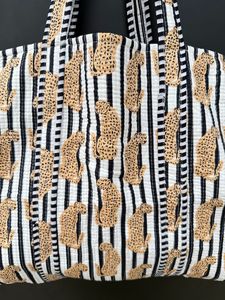 Bolso de mano de algodón natural 100% para mujer, bolso de hombro elegante y plegable para ir de compras y viajar a los mejores precios - Product Image 2