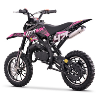Moto tout-terrain miniature à essence 49cc automatique pour enfants, transmission par chaîne M1 Xrebel