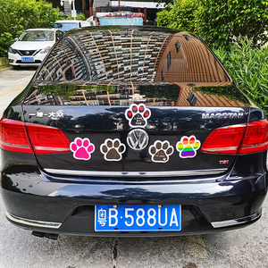Tùy Chỉnh <span class=keywords><strong>Paw</strong></span> In Hình Dạng Nam Châm Sticker In Ấn - Product Image 4